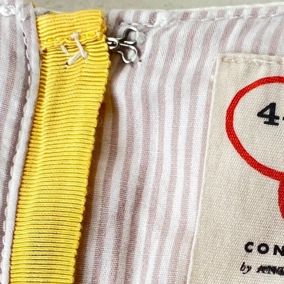 NEW! Anthropologie 44 of 52 Conversations Linen Blend Pencil Skirt, size 0 - Picture 12 of 16